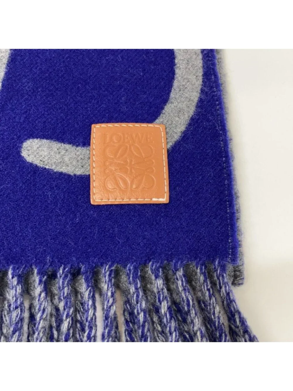 Loewe Wool Cashmere Reversible Scarf
